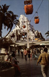 Disneyland Matterhorn Mountain Postcard