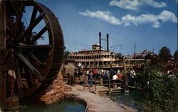 Tom Sawyer's Island, Disneyland Postcard