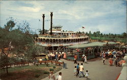 Disneyland - Frontierland Postcard
