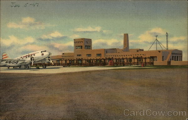 Administration Building, Municipal Airport Albuquerque New Mexico