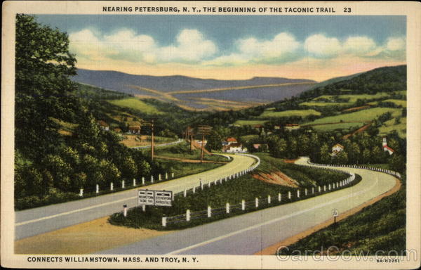 Nearing Petersburg, NY, the Beginning of the Taconic Trail New York