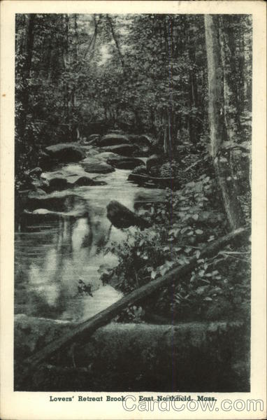 Lover's Retreat Brook East Northfield Massachusetts