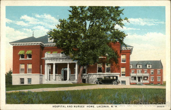 Hospital and Nurses' Home Laconia New Hampshire