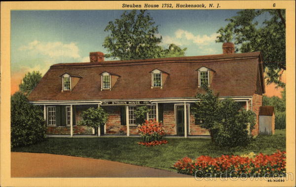 Steuben House, 1752 Hackensack New Jersey