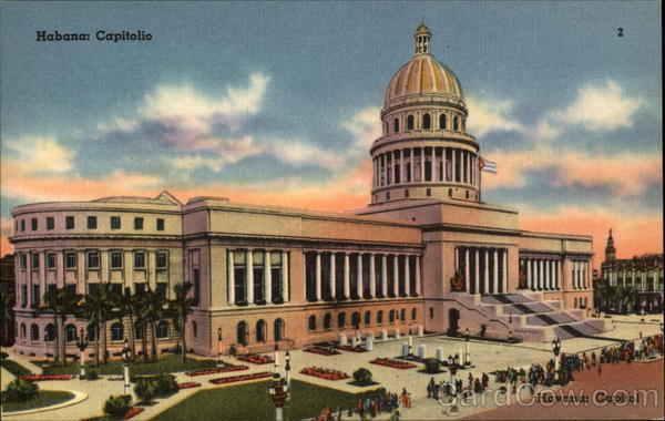 Capitol Building Havana Cuba