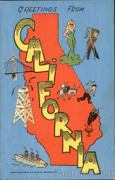 Greetings From California