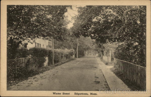 Winter Street Edgartown Massachusetts