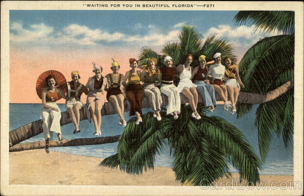 Waiting for You in Beautiful Florida Women