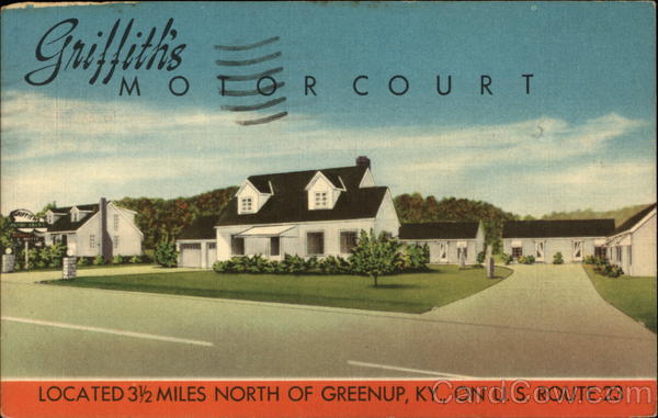 Griffith's Motor Court Greenup Kentucky