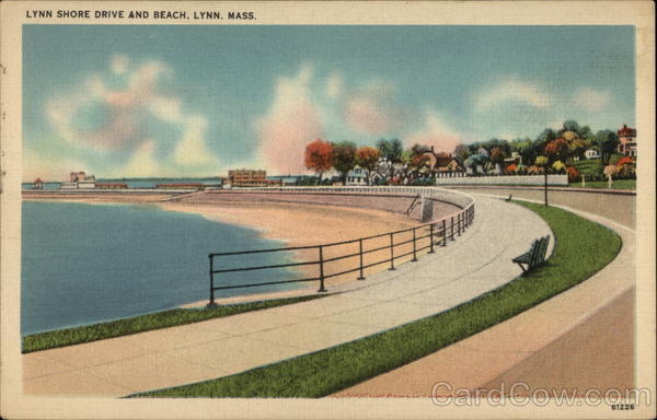 Lynn Shore Drive and Beach Massachusetts