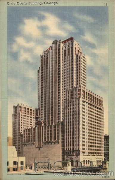 Civic Opera Building Chicago Illinois