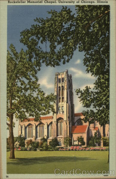 Rockefeller Memorial Chapel, University of Chicago Illinois