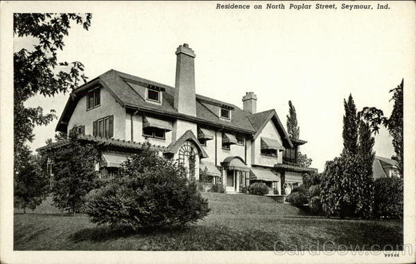 Residence on North Poplar Street Seymour Indiana
