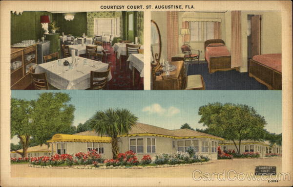 Courtesy Court St. Augustine Florida