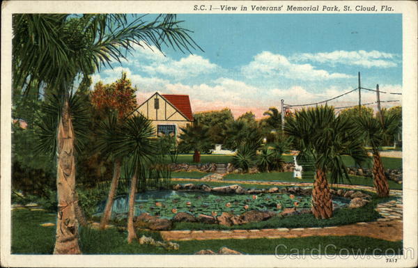 View in Veterans' Memorial Park St. Cloud Florida