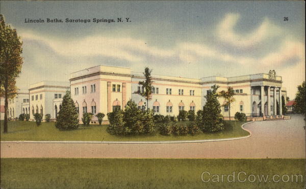 Lincoln Baths Saratoga Springs New York