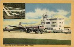 Kanawha Airport Postcard