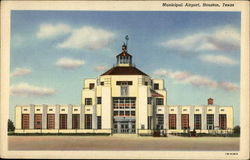 Municipal Airport Postcard