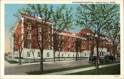 Deaconess Hospital Great Falls, MT Postcard Postcard