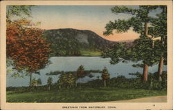 Greetings - View of Lake Postcard