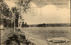 Suncook Pond Pittsfield, NH Postcard Postcard