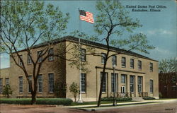 United States Post Office Kankakee, IL Postcard Postcard