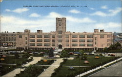 Chelsea Park and High School Postcard