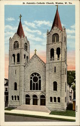 St. Patrick's Catholic Church Postcard