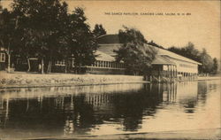 The Dance Pavilion, Canobie Lake Salem, NH Postcard Postcard