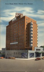 Town House Hotel Kansas City, KS Postcard Postcard