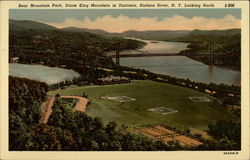 Bear Mountain Park, Storm King Mountain in Distance Postcard