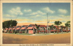 The Only Doll Houses in St. Petersburg Postcard