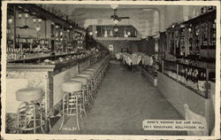 Gene's Wonder Bar and Grill Postcard