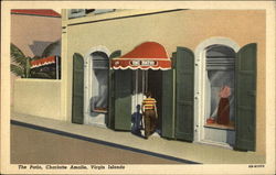 The Patio Charlotte Amalie, VI Caribbean Islands Postcard Postcard