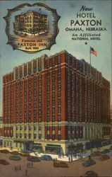 Hotel Paxton Omaha, NE Postcard Postcard