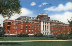 U. S. Veterans' Hospital Augusta, GA Postcard Postcard