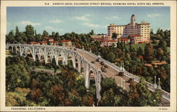 Arroyo Seco, Colorado Street Bridge Postcard