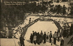 60 Meter Ski Jump, Belknap Mts. Recreation Area Gilford, NH Postcard Postcard