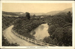 "The Narrows" Coudersport, PA Postcard Postcard