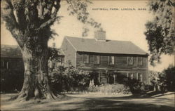 Hartwell Farm, Lincoln, Mass Postcard