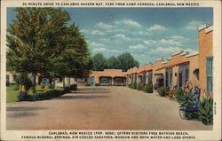 Camp Hermosa Carlsbad, NM Postcard Postcard