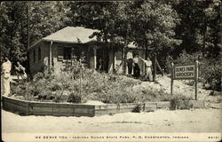 We Serve You - Indiana Dunes State Park, P.O Chesterton, IN Postcard Postcard