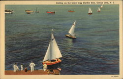 Sailing on the Great Egg Harbor Bay Sailing on the Great Egg Harbor Bay