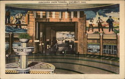 Concourse Union Terminal Postcard