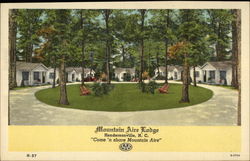 Mountain Aire Lodge Postcard