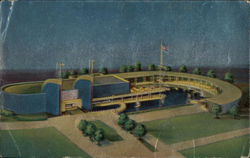 Marine Building, World's Fair Postcard