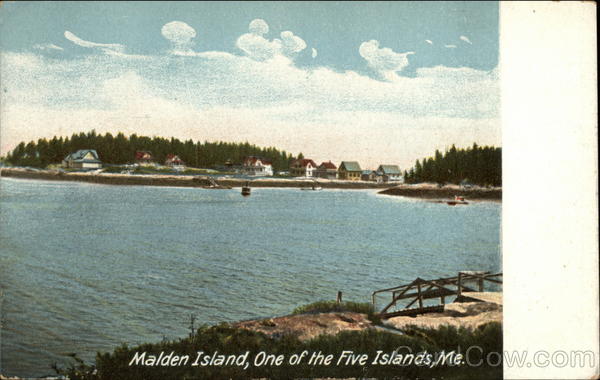 Malden Island, One of the Five Islands Georgetown Maine