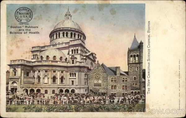The New Christian Science Church Boston Massachusetts