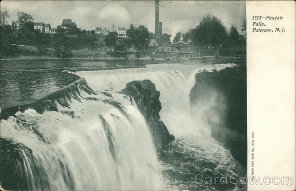 Passaic Falls Paterson New Jersey