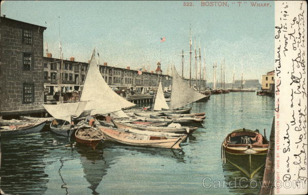T Wharf Boston Massachusetts